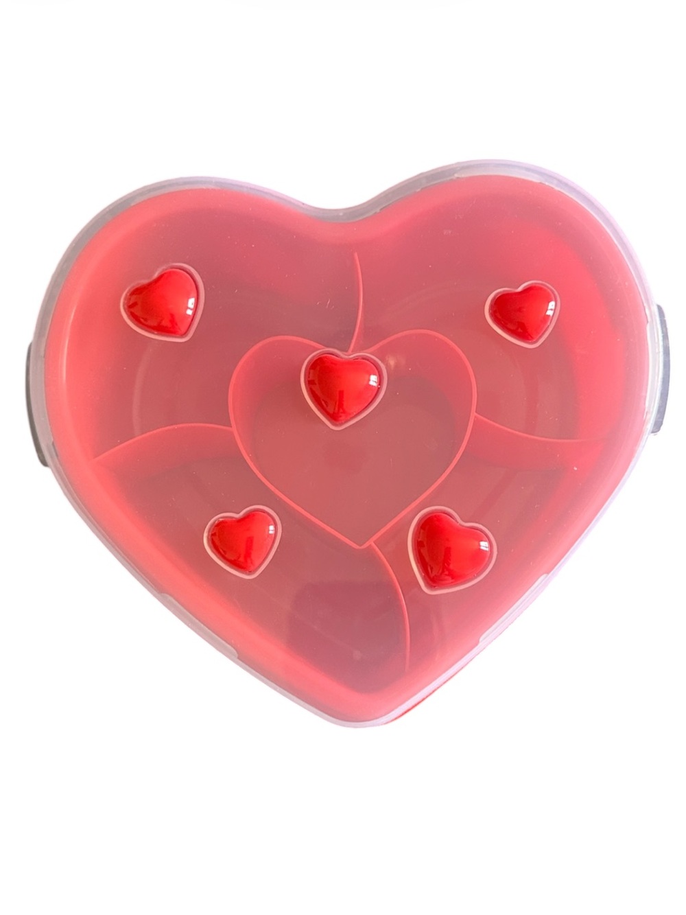 Heart Shaped Reusable Snack Box